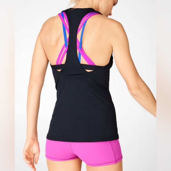 EUC Fabletics Boost Built-In Bra Tank size XXS - Picture 1 of 5